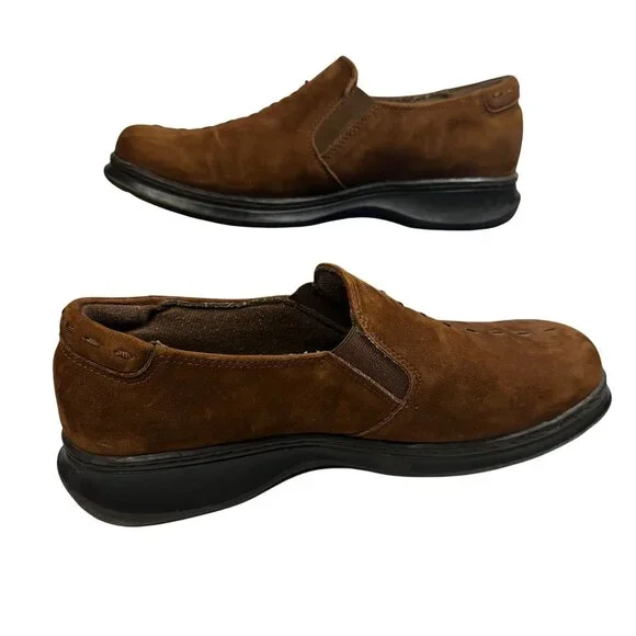 Dr. Scholls DORA Women's Casual Brown Suede Shoes Size 9.5 - Picture 2 of 6